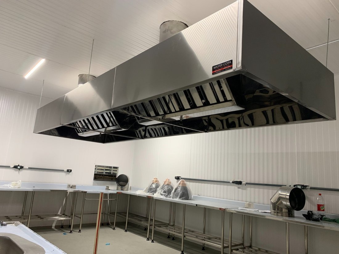 Coifa Industrial Tênue 2m